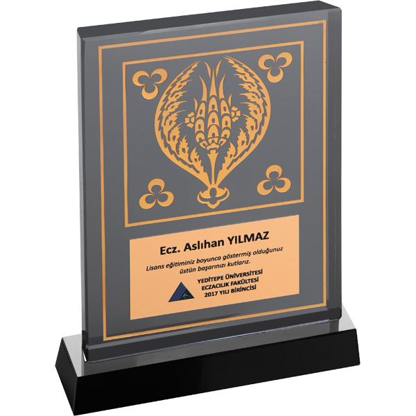 EKT-120 Kristal Plaket EKT-120 Kristal Plaket