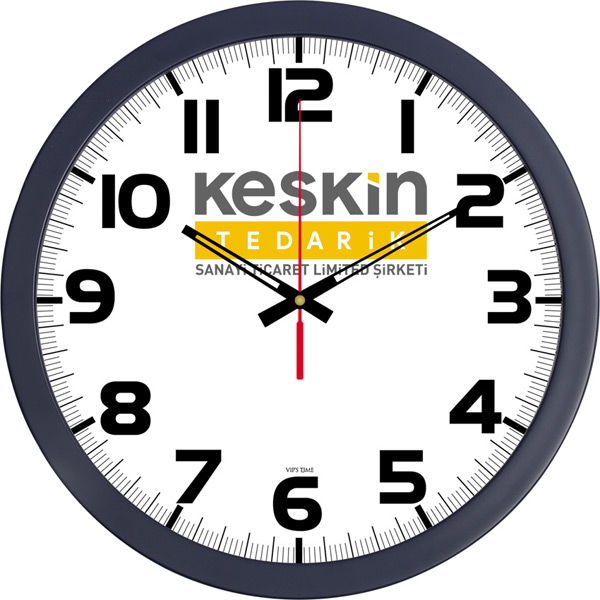 V30-346-L Plastik Duvar Saati V30-346-L Plastik Duvar Saati