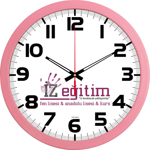 V30-346-PM Plastik Duvar Saati V30-346-PM Plastik Duvar Saati