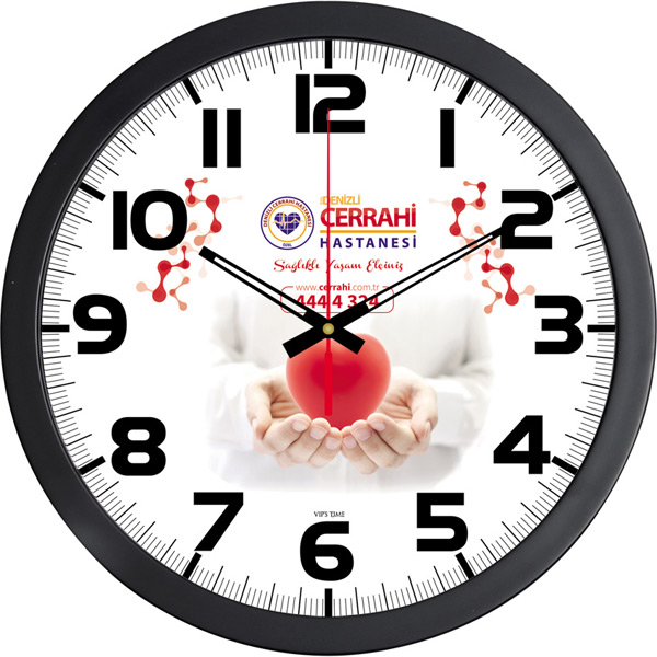 V30-346-S Plastik Duvar Saati V30-346-S Plastik Duvar Saati