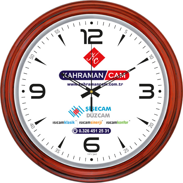 V30-522-AH Plastik Duvar Saati V30-522-AH Plastik Duvar Saati