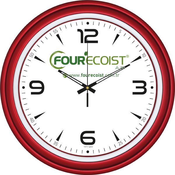 V30-522-K Plastik Duvar Saati V30-522-K Plastik Duvar Saati