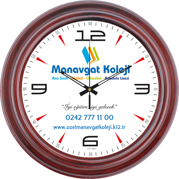 V30-527-AH Plastik Duvar Saati V30-527-AH Plastik Duvar Saati