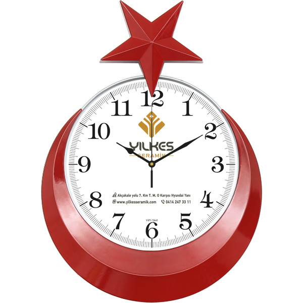 V30-535-B Plastik Duvar Saati V30-535-B Plastik Duvar Saati